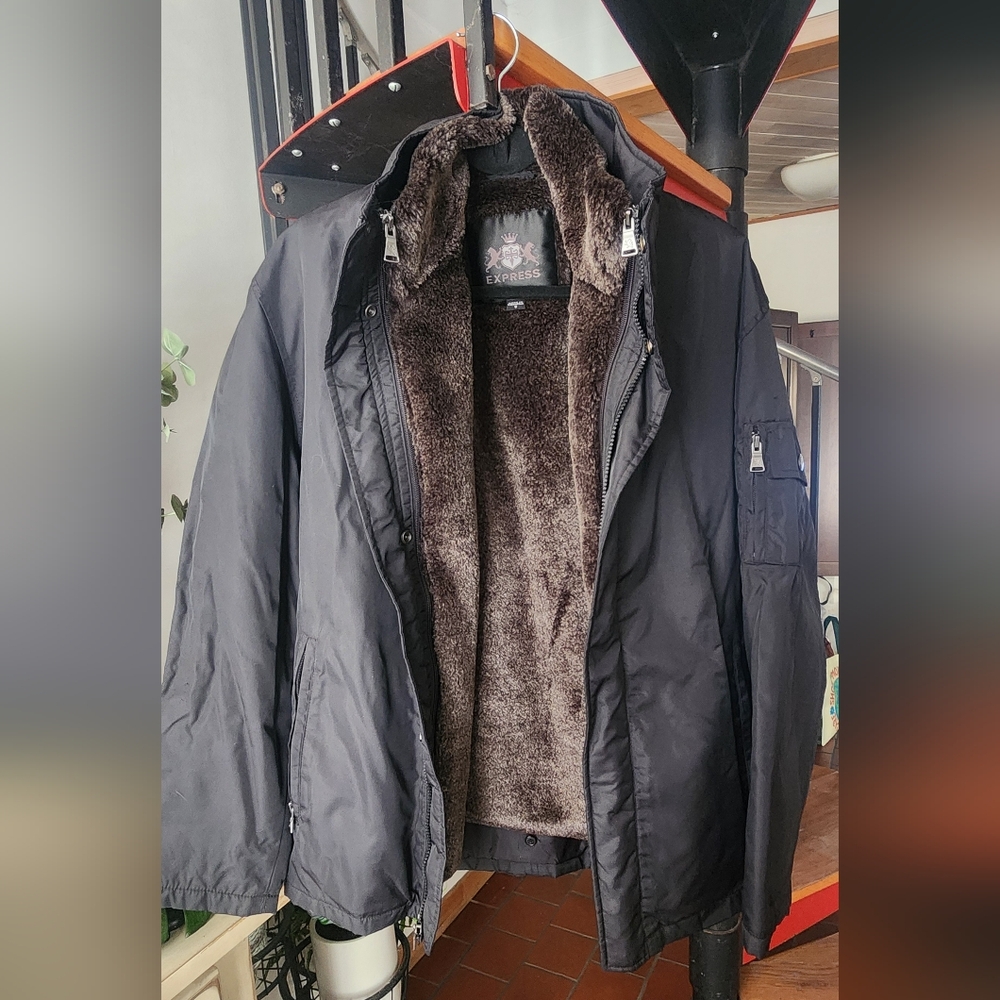 Vintage Express Men's Jacket Size Small